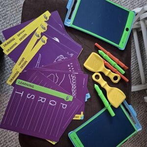 Kids Learning Tablets - Blue and Green